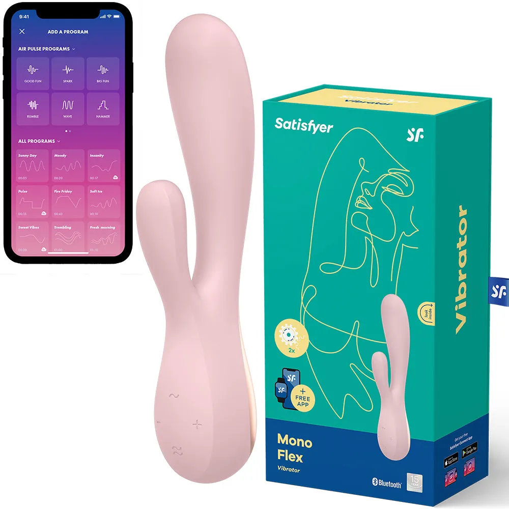 Satisfyer Mono Flex Rabbit Vibrator APP Compatible