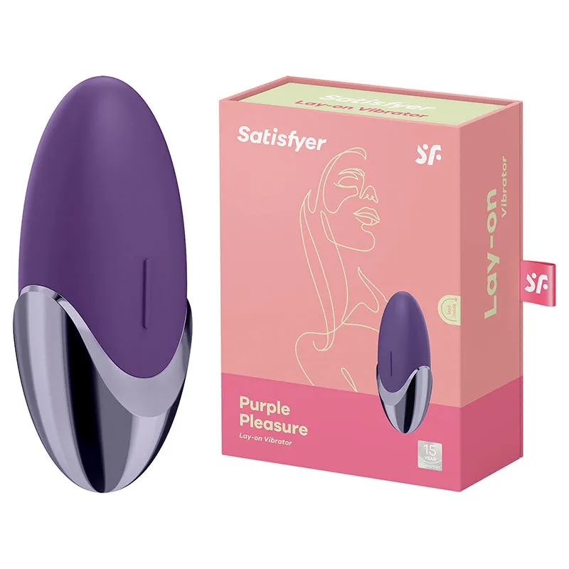 Satisfyer Purple Pleasure Clitoral Stimulator Vibrator