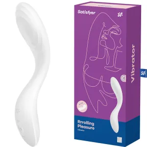 Satisfyer Rrrolling Pleasure G Spot Vibrator Rolling Bead Stimulator White