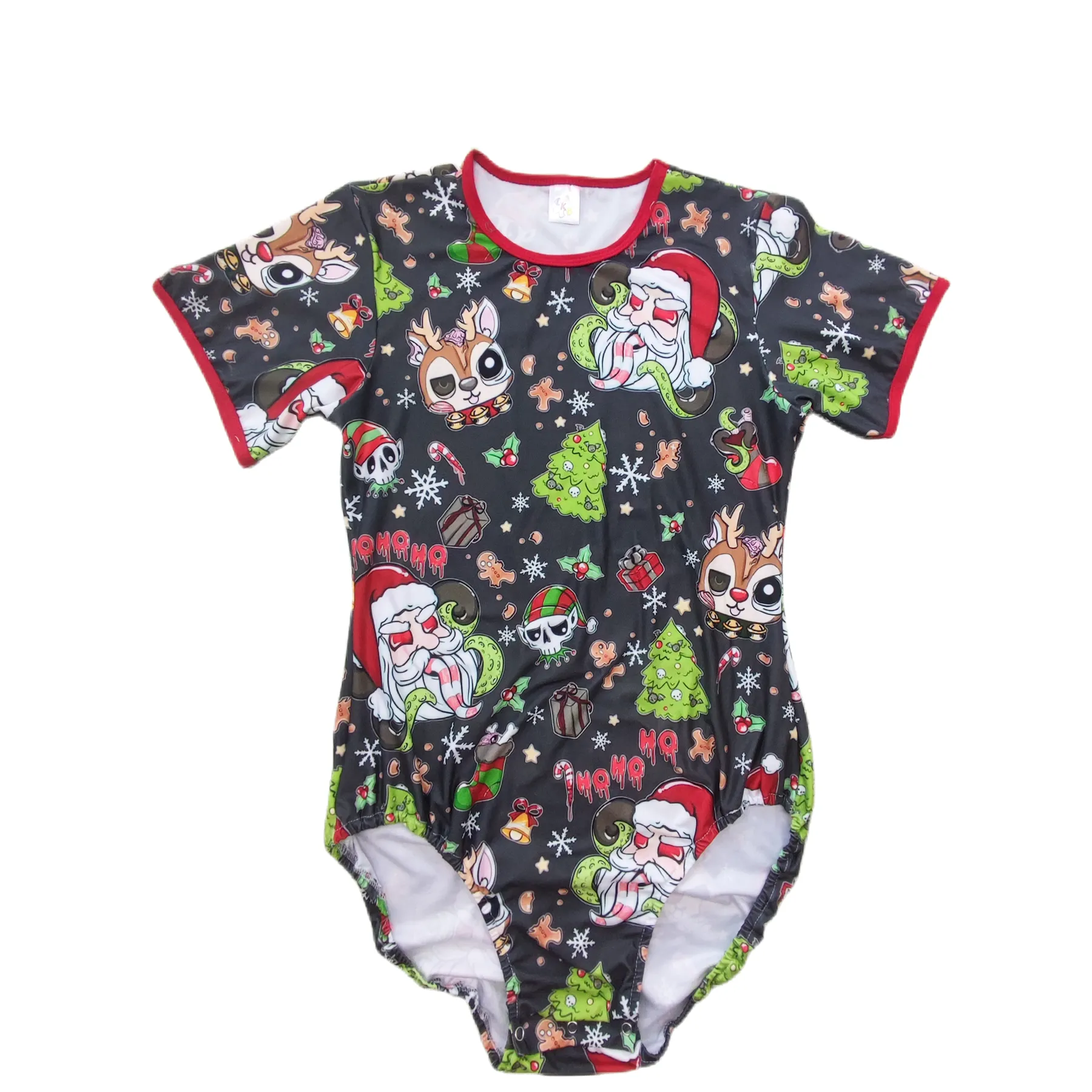 Scary Christmas Santa Bodysuit