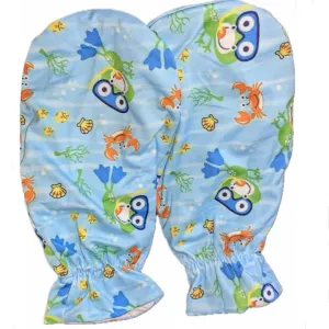 Scuba Frog Mittens