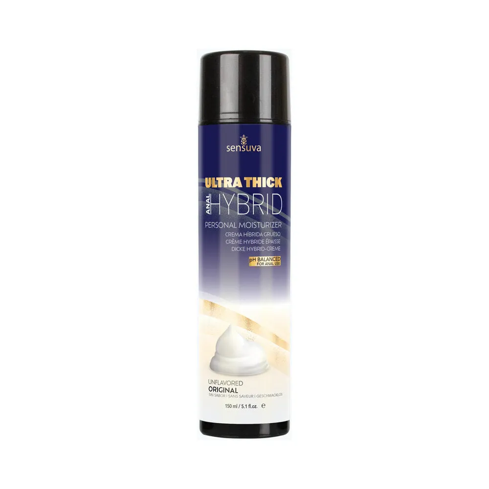 Sensuva Ultra-Thick Anal Hybrid Personal Moisturizer High pH Formula 5.1 oz. Bottle