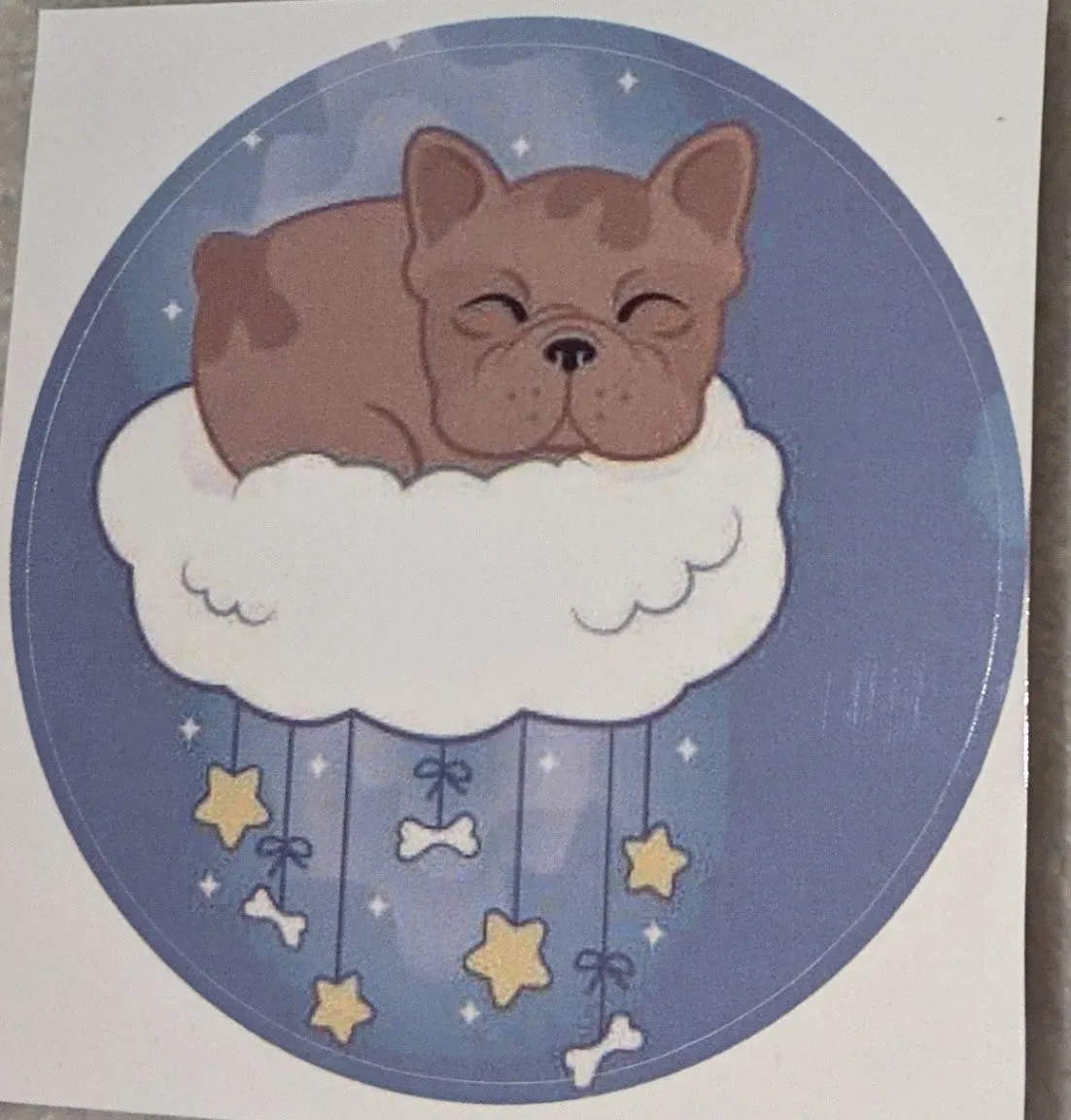 Sleepy Puppies Vinyl Sticker