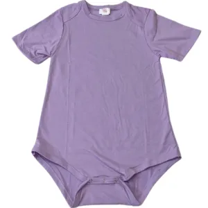 Soft Purple Cotton Bodysuit