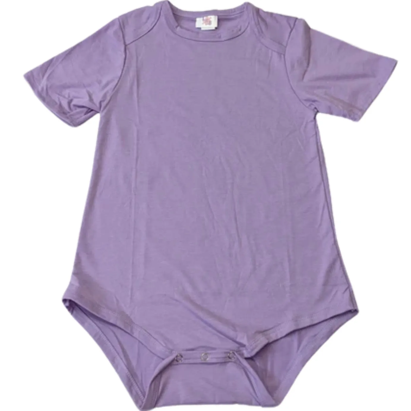 Soft Purple Cotton Bodysuit
