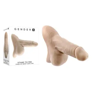Stand to Pee Packer Dildo 5 by Gender X
