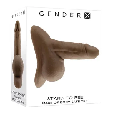 Stand to Pee Packer Dildo 5 by Gender X
