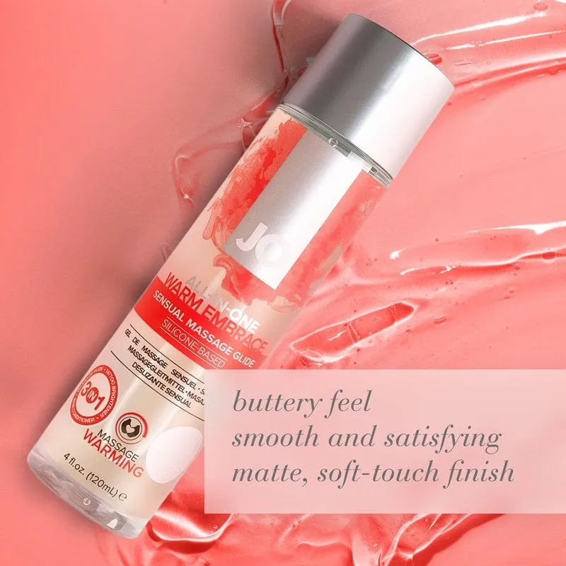 System JO All-In-One Warm Embrace Massage Glide