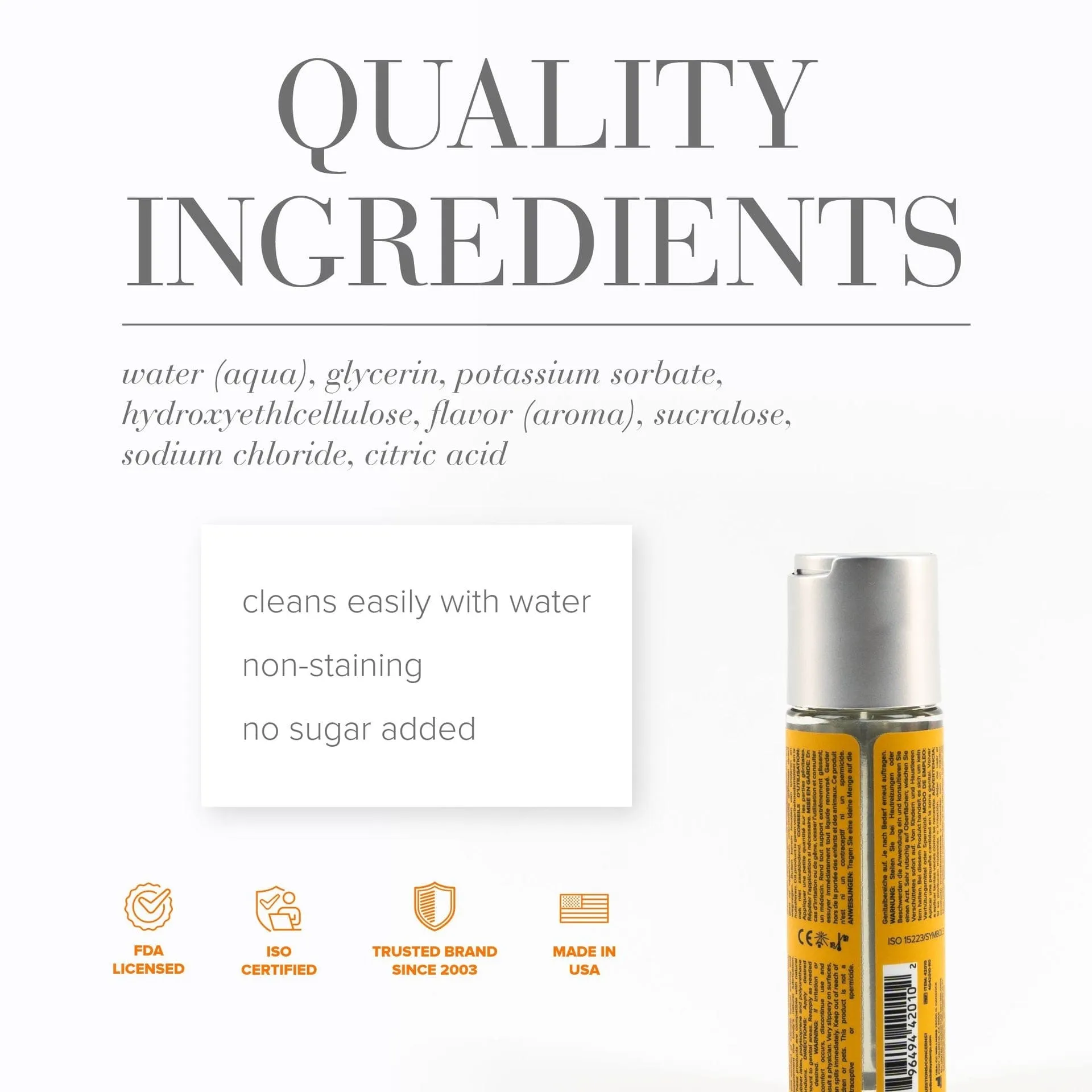 System Jo - Cocktails Water Based Flavored Lubricant