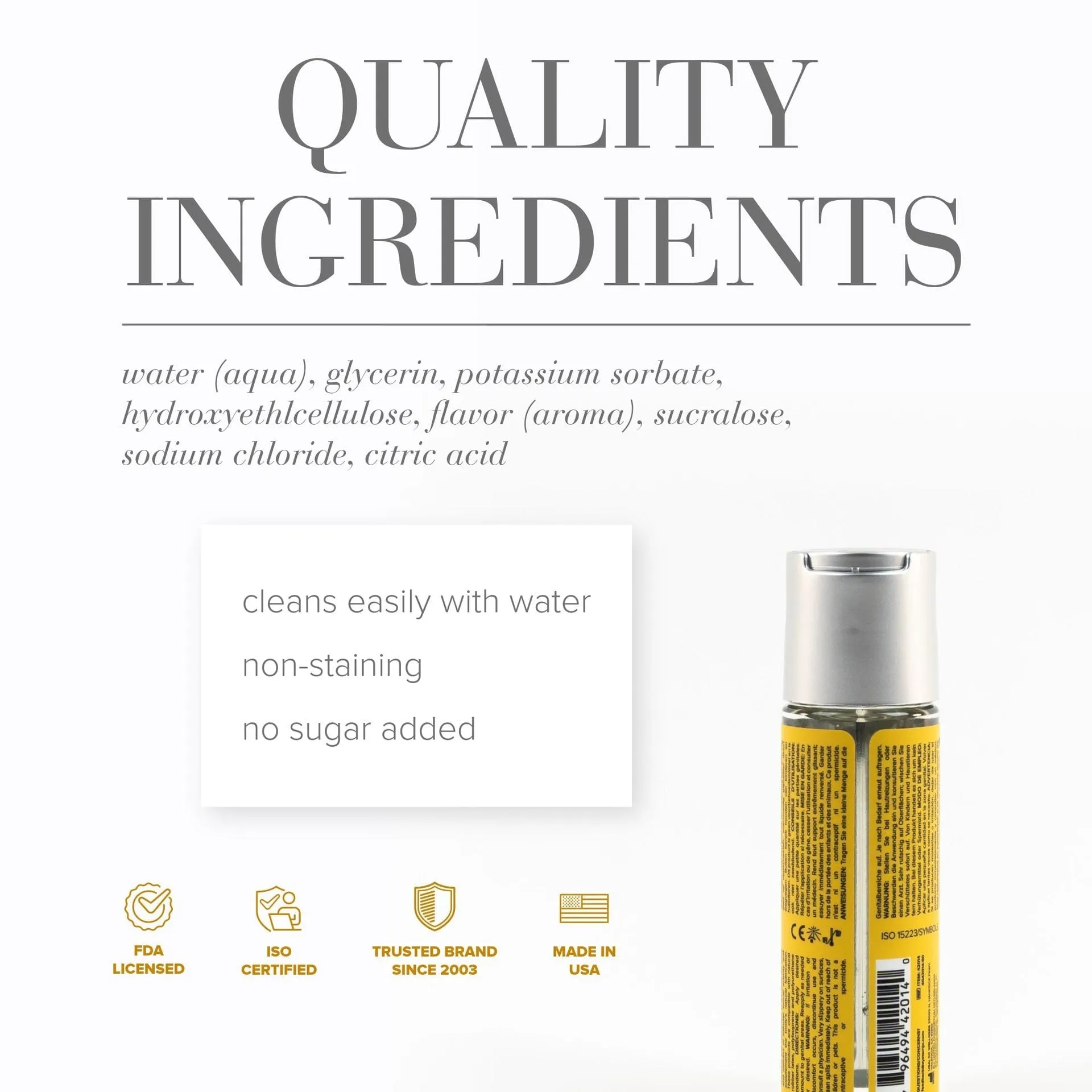 System Jo - Cocktails Water Based Flavored Lubricant