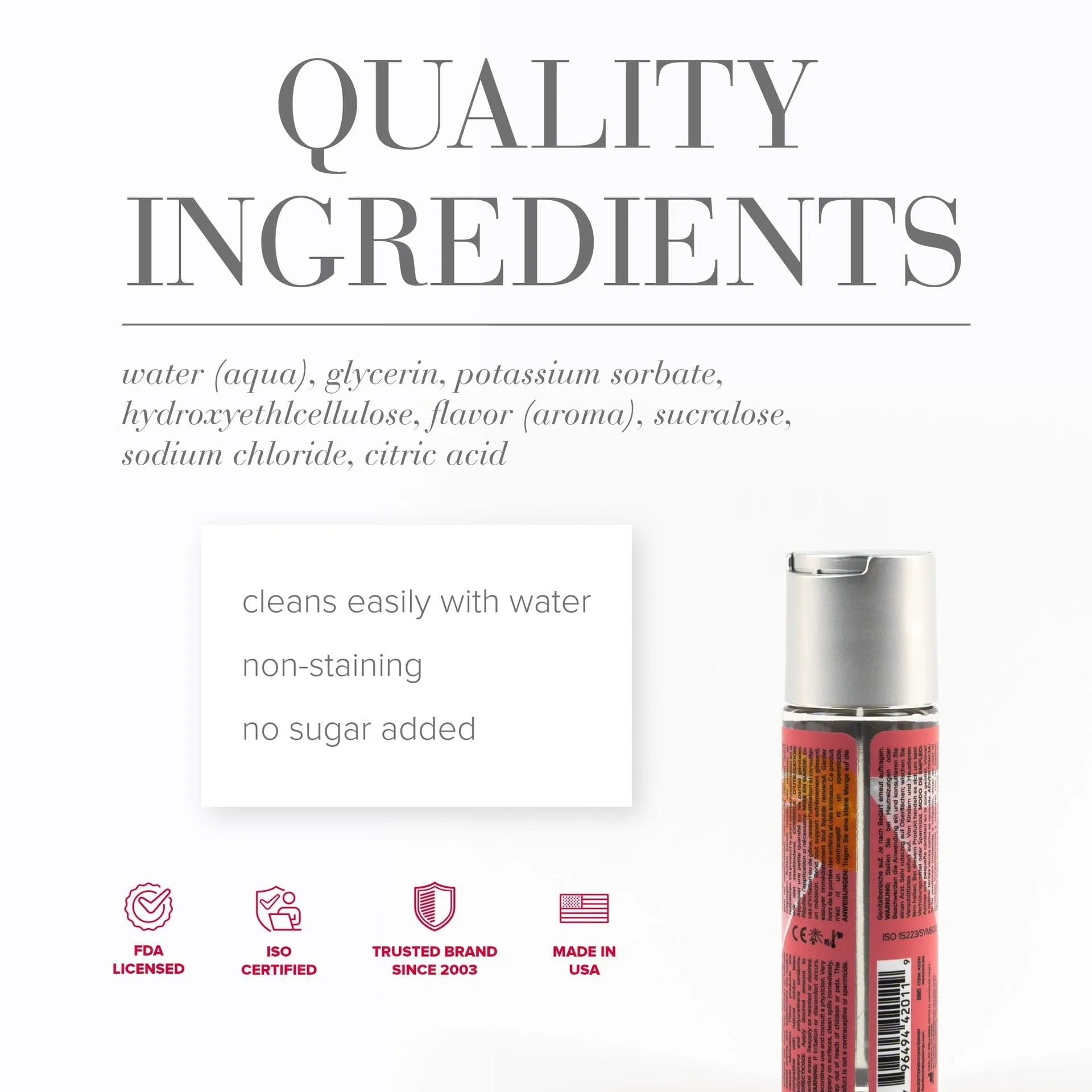 System Jo - Cocktails Water Based Flavored Lubricant