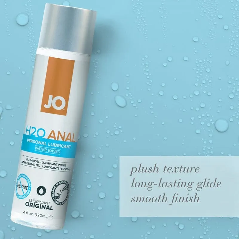 System JO H2O Anal Original Water-Based Lubricant