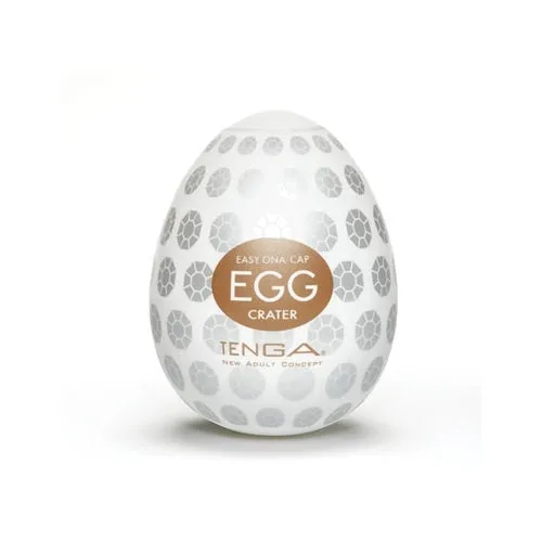 Tenga Egg Disposable Penis Masturbator - Crater