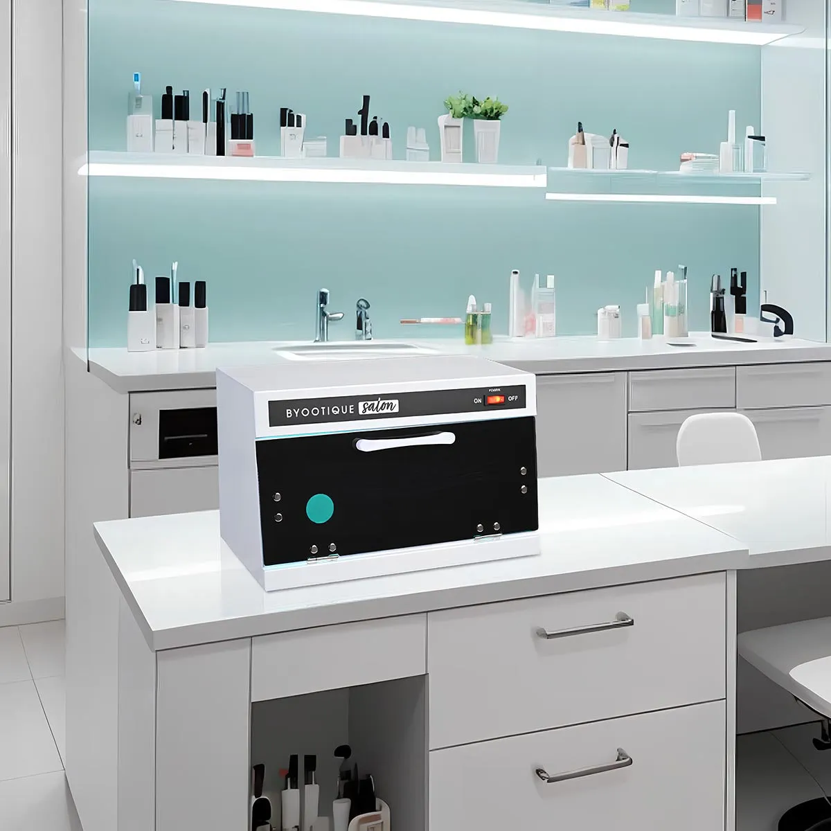 TheLAShop 13L Towel Sterilizer for Salon Bathroom UV Ozone