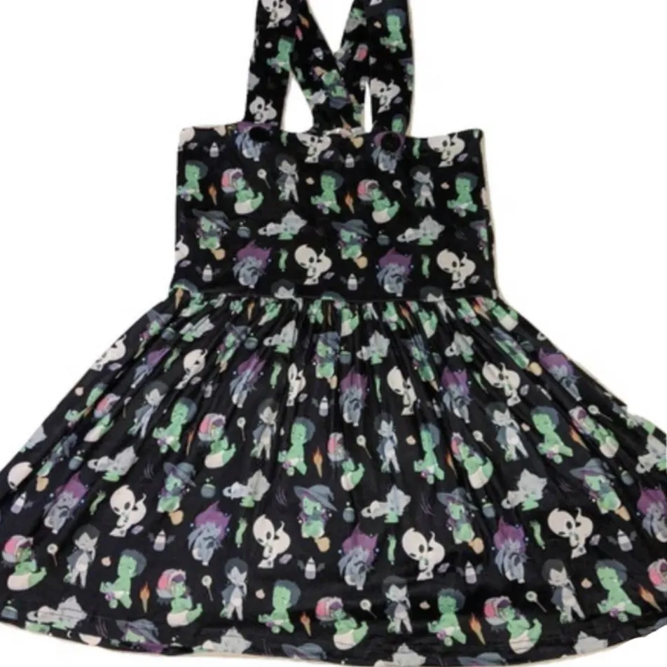 Tiny Terrors Suspender Skirt Dress