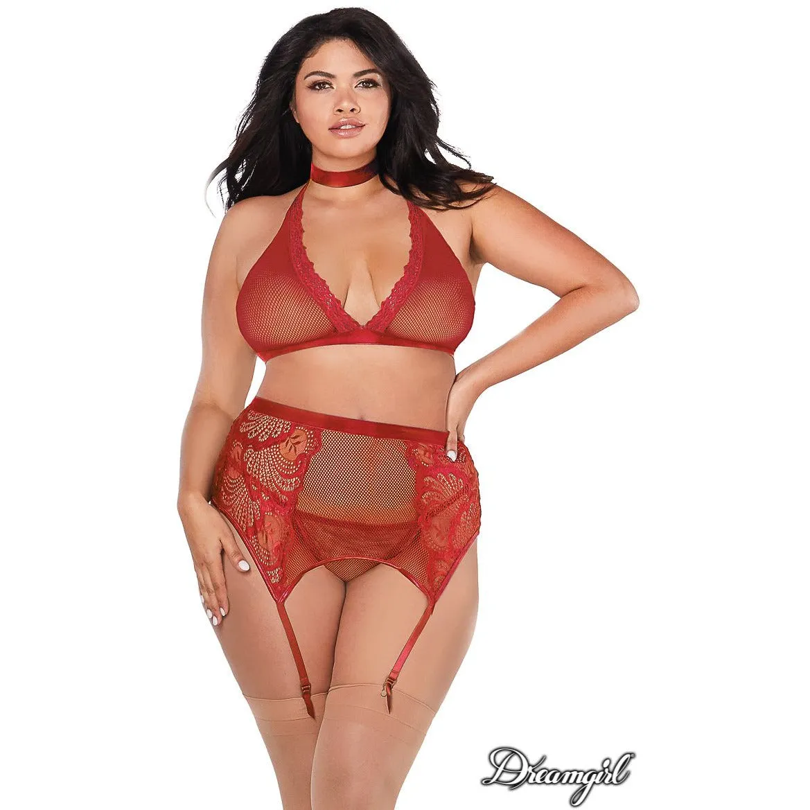 Top & Bottom 4pc Set by Dreamgirl