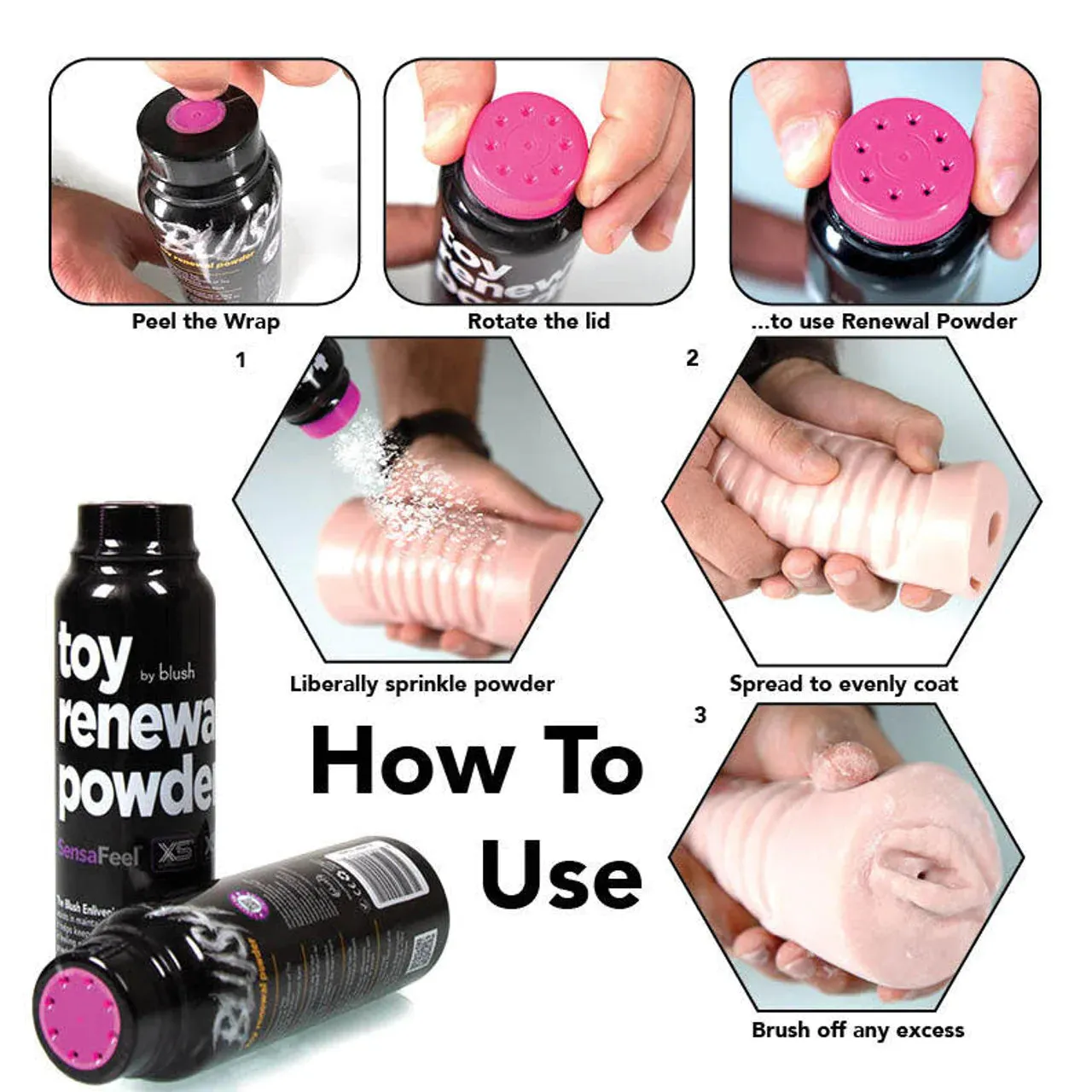 Toy Renewal Powder by Blush Novelties