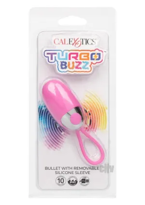 Turbo Buzz Bullet W/sleeve Pink