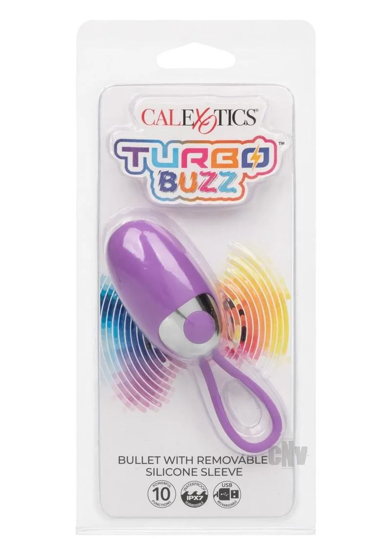 Turbo Buzz Bullet W/sleeve Purple