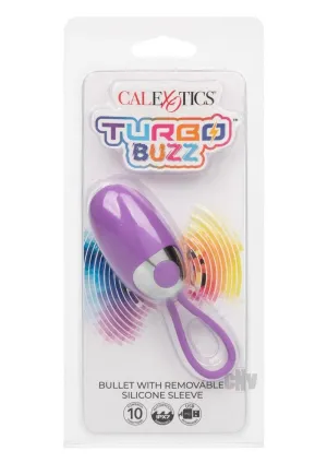 Turbo Buzz Bullet W/sleeve Purple