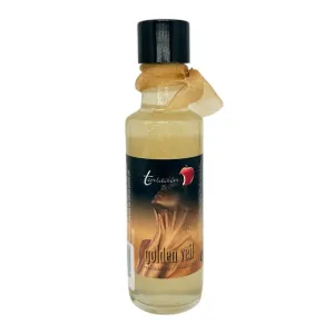 Ulei de masaj TENTACION Golden Veil. formulă specială cu particule strălucitoare aurii. 100 ml