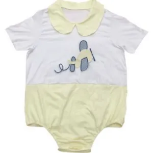 Vintage Plane Cotton Bodysuit