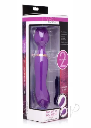 Wand Ess Dbl Silicone Vibe Wand Prp