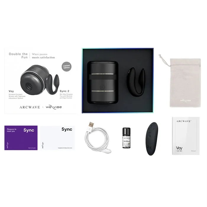 We-Vibe™ Arcwave Double The Fun Interactive Couples Masturbator