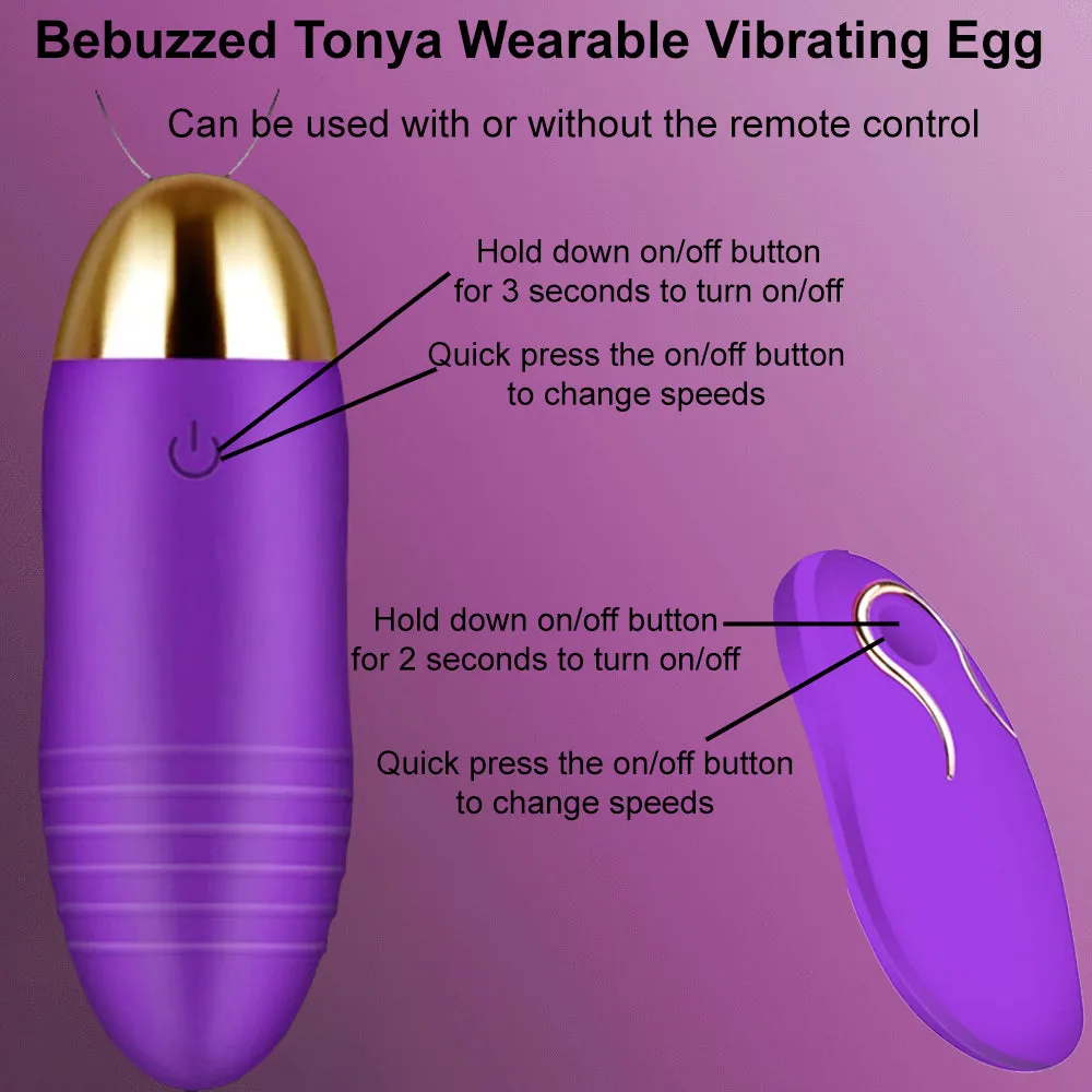 Wireless Vibrating Egg Wearable G-Spot Vibrator Kegel Exerciser Bullet Sex Toy