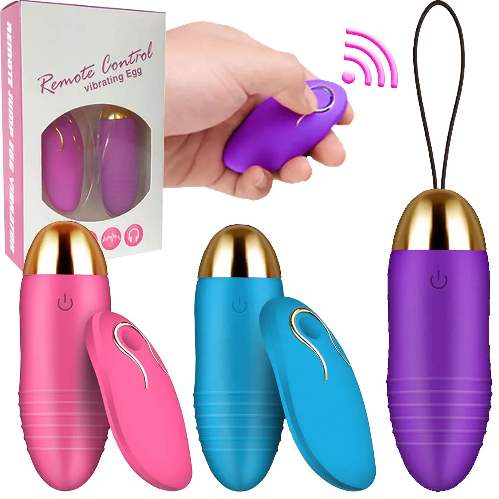 Wireless Vibrating Egg Wearable G-Spot Vibrator Kegel Exerciser Bullet Sex Toy